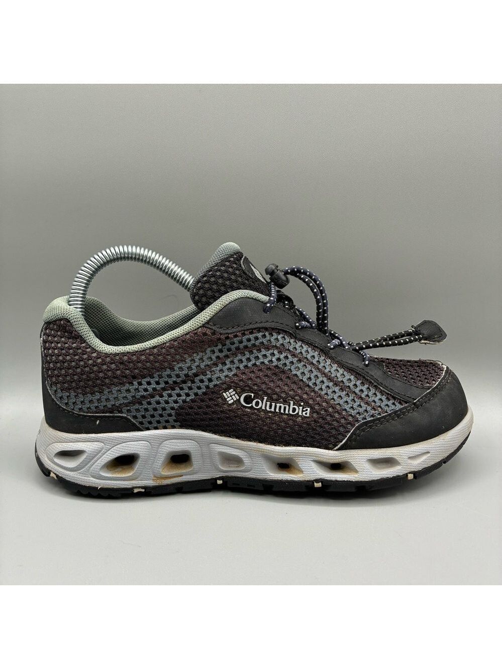 Columbia Drainmaker IV Sneakers Youth GS 3 Black Steam Quick Lace BY1091-012